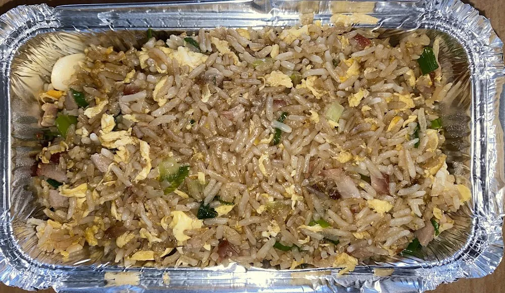 Riz Sauté Au Porc Laqué